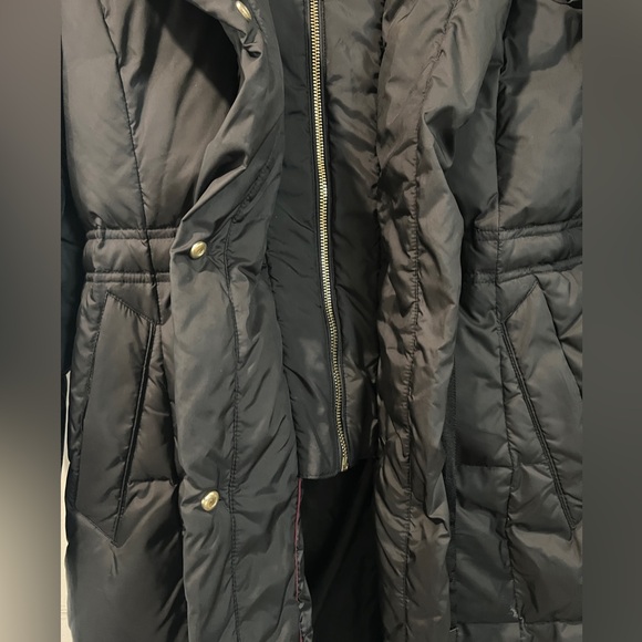 Cole Haan Dawn and Feather Women's Black Puffer Coat - Picture 4 of 11